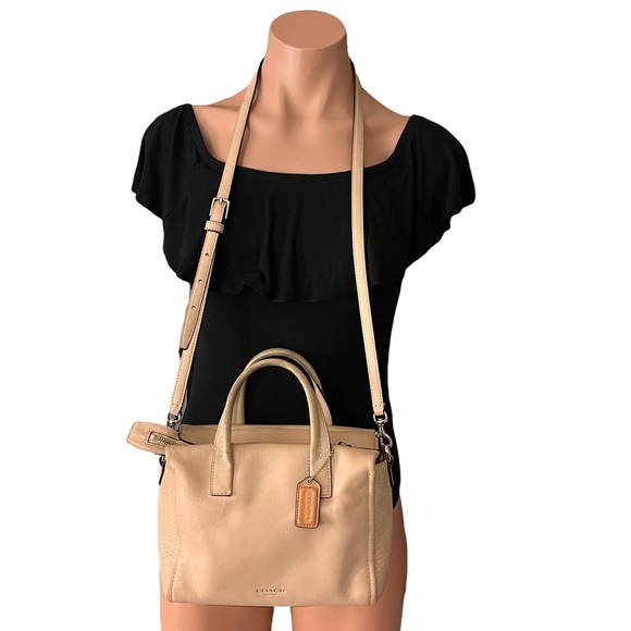 COACH Purse 'Bleeker Mini Riley' Crossbody Bag Peach Rose J1393-27923 - Picture 5 of 15